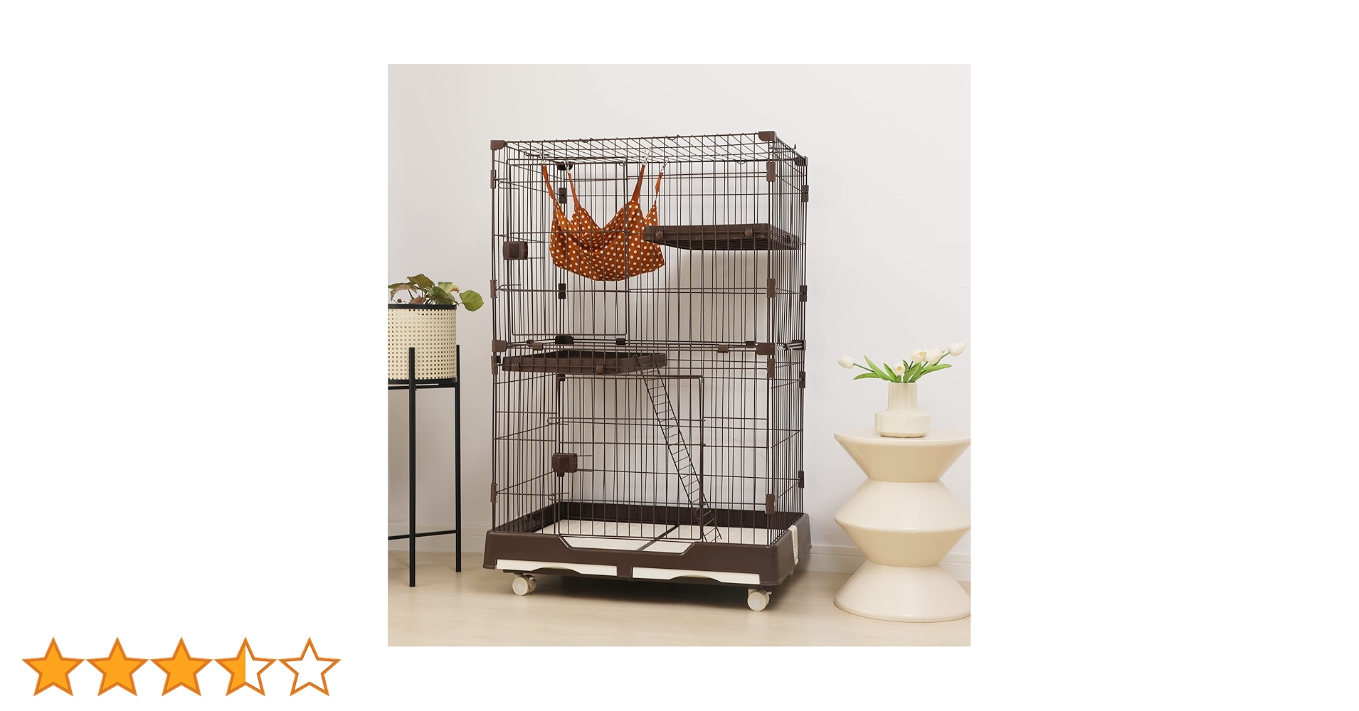 Amazon.co.jp: PETTOM 猫 ケージ キャットケージ ケージ 幅82cm